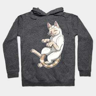 Cream Lynx Point Shorthair Hoodie